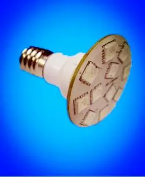 LED E14 RGB LED Amusement Light Bulbs for Theme Park, Ferris Wheel
