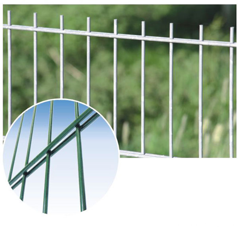 double wire fence details