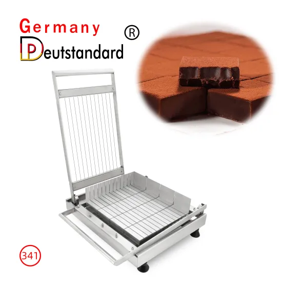 Stainless Steel Chocolate Cutting Machine With Double Cutter