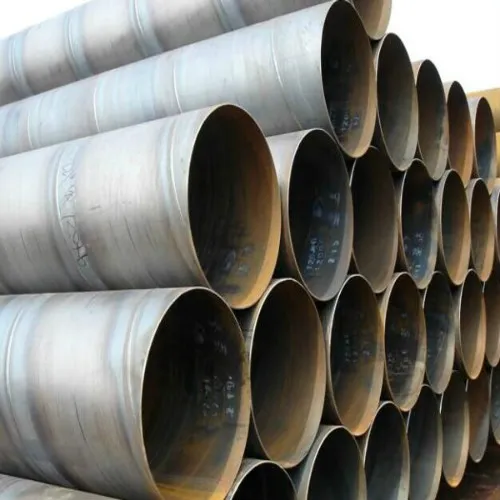 SSAW carbon steel spiral welded pipe gas and oiled pipe