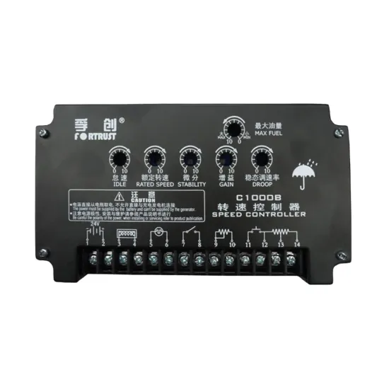 Speed Control Module for Diesel Generator: C1000B Electronic Governor and C1000 Controller