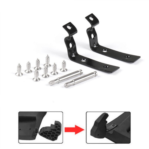 Auto glove box hinge bracket repair kit