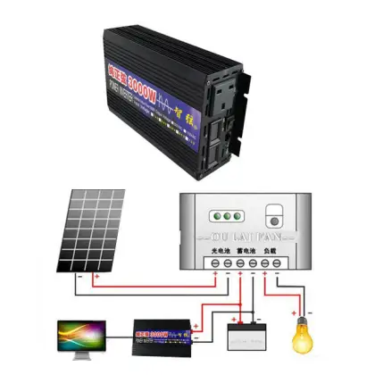 Solis Pure Sine Inverter 3000W - 12V to 220V Off-Grid Solar Converter