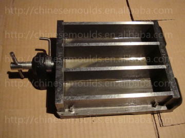 40x40x160mm Cement three gang Mortar Prism Mould