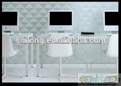 gold leaf glass mosaic tile