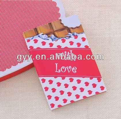 Customized wishful greeting cards/paper card
