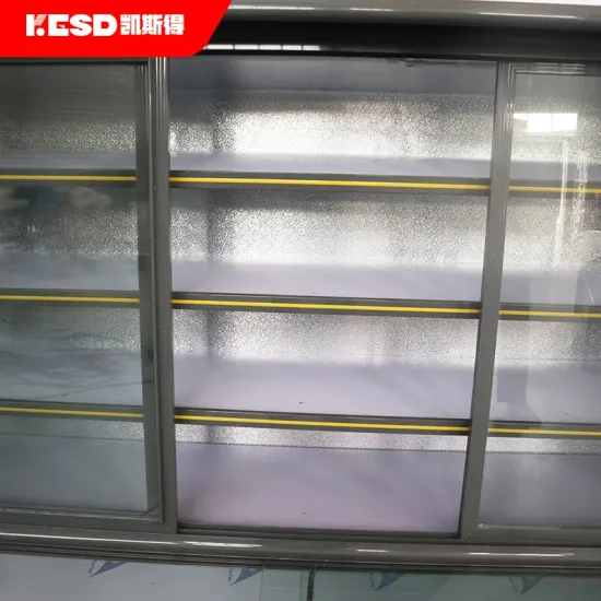 Upright Glass Doors Convenience Store Commercial Beverage Western Display Chiller Freezer Cooler Refrigerator