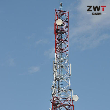 Torre de aço angular de 3 pernas para suporte estrutural