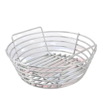 Easy Clean Up Stainless Steel Grill Charcoal Basket