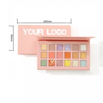 Tavolozza di ombretti a 18 colori marrone campeggio marrone marrone - Serie di ragazze studentesche Lazy Oye Weby Plate