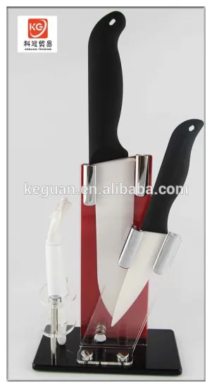 CT-64 High quality 2pcs PP handle ceramic knife set