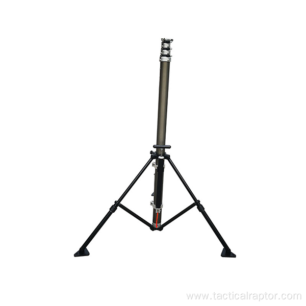 equipped with pump tripod pneumatic telescopic mast
