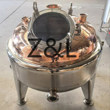 Copper Jacketed Boilers: Pot Belly/Bain Marie 100/200 Gallons Electric Heating