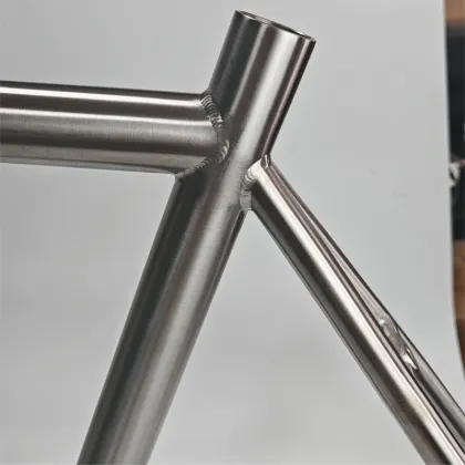 Titanium Touring Road Bicycle Frame