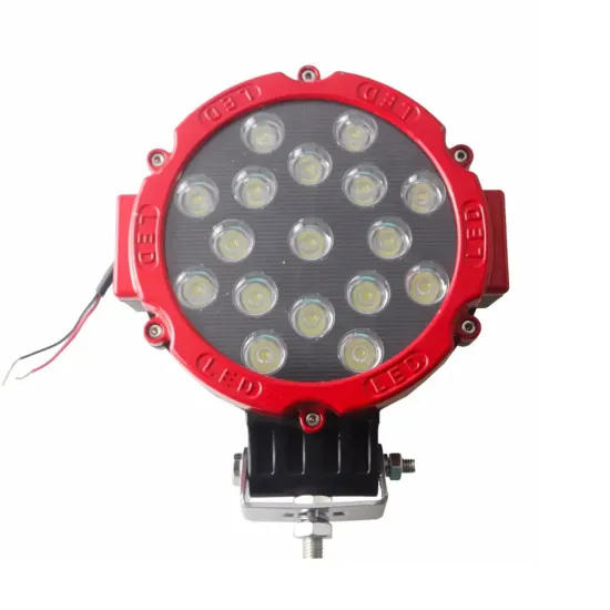 Super Bright 12V 7-inch 51W LED Working Lights - IP67 Rated for Vehicles, Compatible with 10-60V