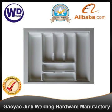 ABS plastic kitchen drawer cutlery tray