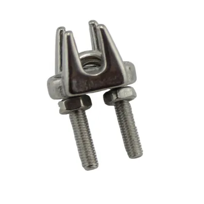 JIS Type Wire Rope Clips: M14 Malleable Steel Rigging Hardware