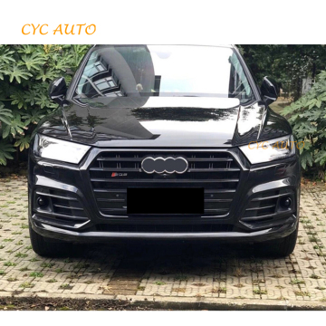 Gril Radiator Hitam Untuk Audi Q5 SQ5 2016-2018 Bumper Depan