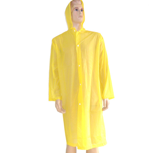 Lightweight pvc raincoat