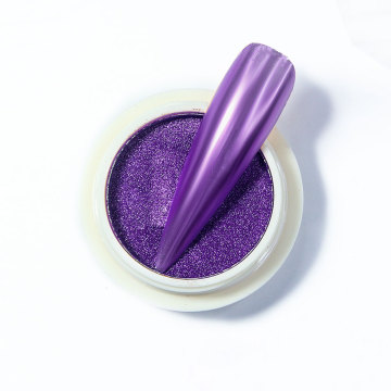 Nails Kit with Pigment, Full Set, Chrome Mirror Powder for Professionals