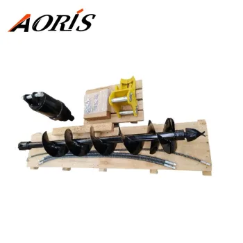 RX306 Earth Auger Excavator Attachments for Drilling - Competitive Prices 3-15T