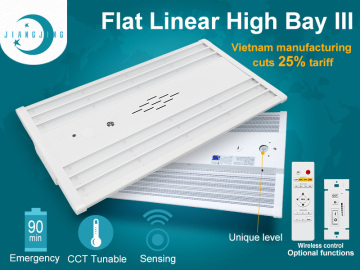 Industrial Lighting 110w CCT Tunable Linear High Bay