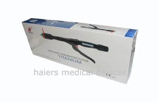 Titanium Pph Stapler Procedure For Hemorrhoids And Prolapse Pph Stapling Device