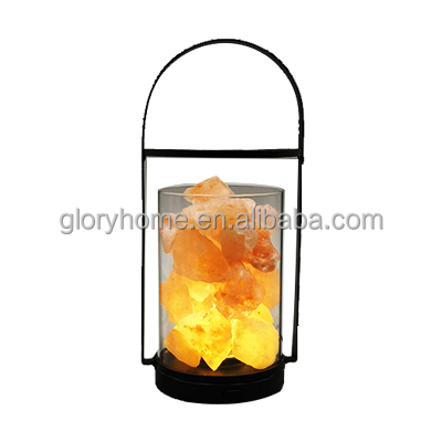 Aromlampor Himalayan Saltrocklampa med aromerapi Arom Diffusor Saltlampa