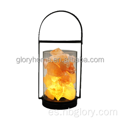 Lámparas de aroma Lámpara de roca salina del Himalaya con terapia de aroma Lámpara de sal de aroma