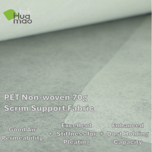 Tissu de support de scrimas non tissé de 70g pour animaux de compagnie