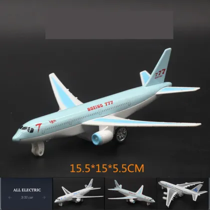 Top Selling 2021 Pull-Back Boeing 777 & Airbus A340 Alloy Die-Cast Airplane Models