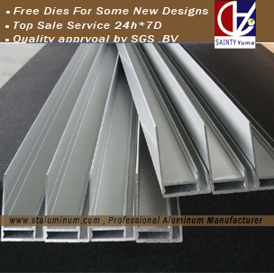 aluminum solar profile with anodized surfaces