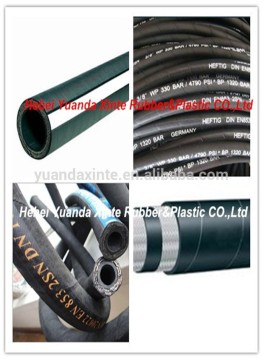 Best quality Steel wire braided rubber hydraulic hose EN853 2SN