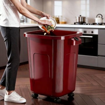 Elegant Big Trash Bin for Home Use in Living Room and Kitchen
