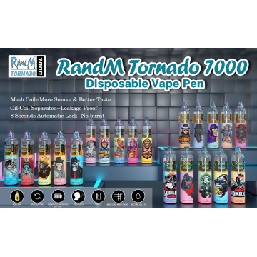 RandM Tornado Rechargeable Electronic Cigarettes 14ml Pod