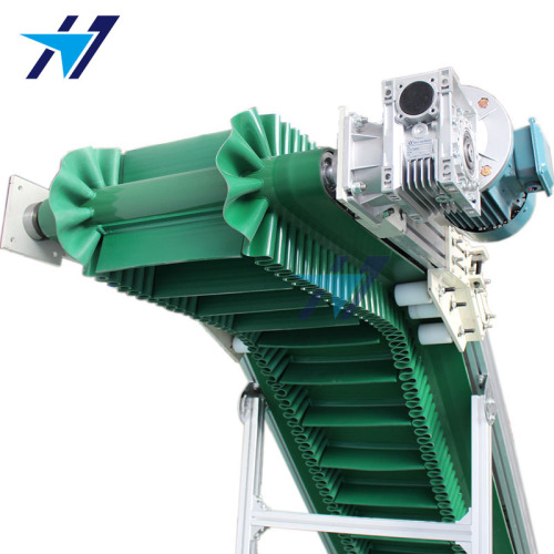 Load and transport Z type climbing conveyor