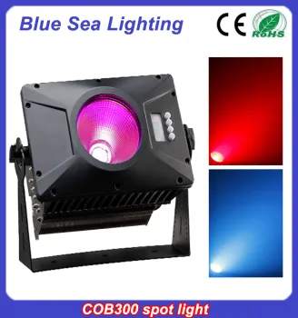 300w COB RGBW 4in1 LED waterproof spot light 512DMX par can uplights