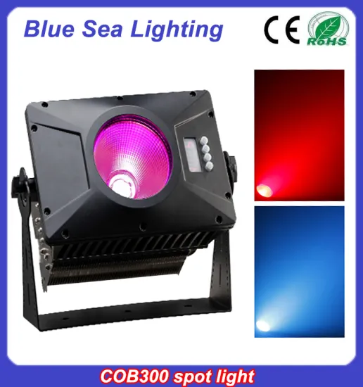 300w COB RGBW 4in1 LED waterproof spot light 512DMX par can uplights