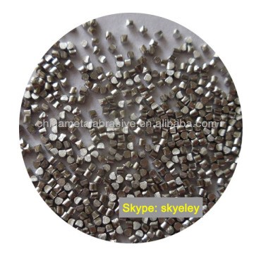 Aluminium shot abrasive