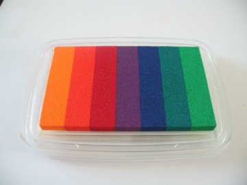 water color stamp pad for kids toy varity colors children ink pad