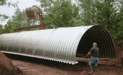 metal pipe for storm sewers