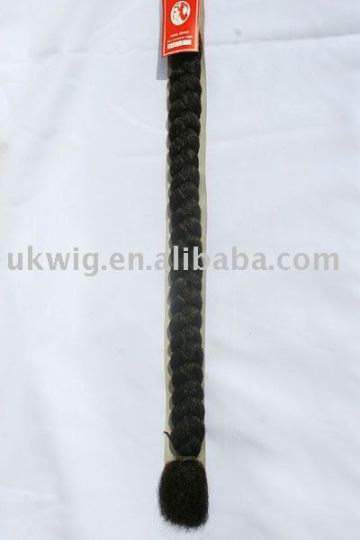 human hair braid