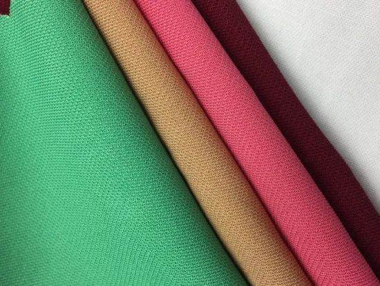 Polyester Ice Crepe Solid Fabric