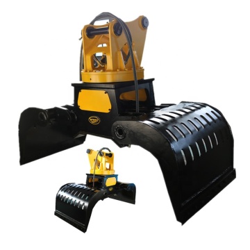 YTCT Mini Rotating Demolition Grapples for 1-3T Excavators with MS01 Mounting Plate