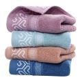 Smooth Texture Cotton Hand Towel with Elegant Dobby