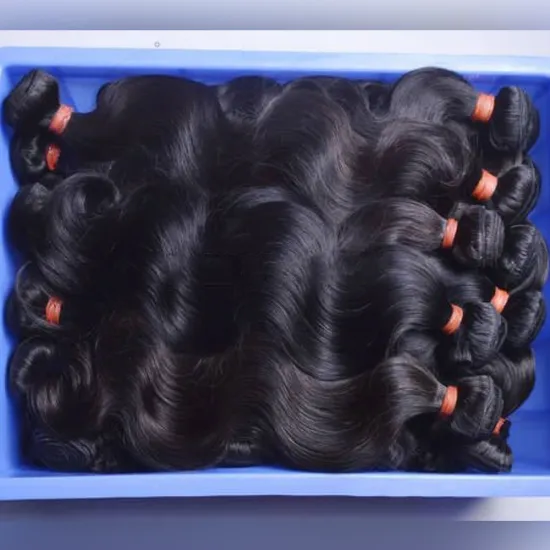 Mink Brazilian Top Selling Wholesale  remy virgin hair 100% Full Cuticle Aligned Virgin Body Wave Hair bundle
