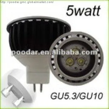 GU5.3 spots led 5w cree led mr16