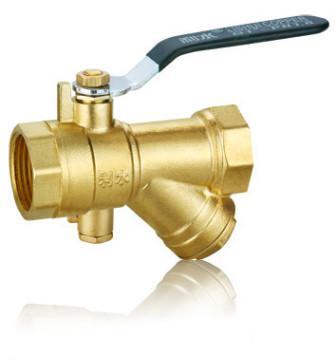 Temperature Testing Filter Ball Valve