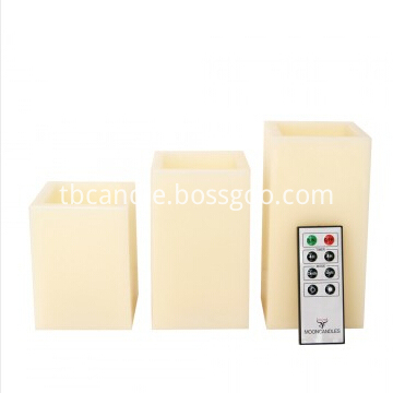 square flameless candle square flameless candle