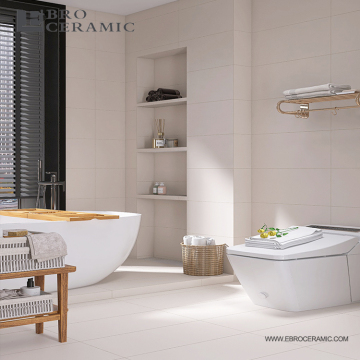 Ebro Off -White Seramik Duvar Karoları - Banyo ve Mutfak İçin Sıcak Satışlar